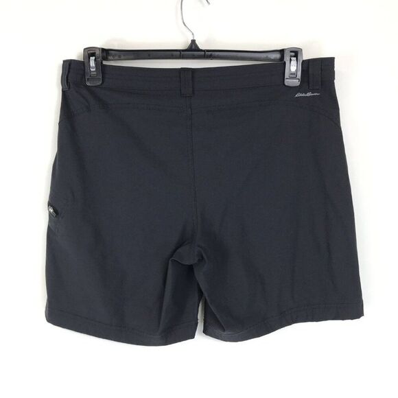 Eddie Bauer Trail Short Women's Plus Size 14 Black Stretch Active Travel Outdoor - Picture 2 of 9